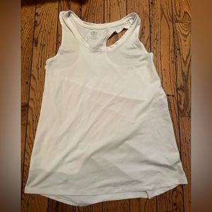 Athletic white running tank top! Xs